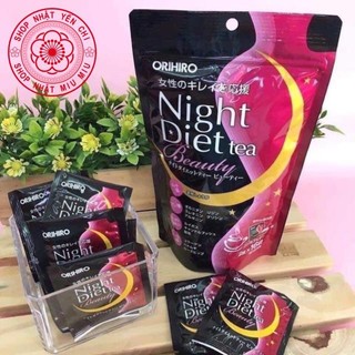 Trà giản cân Night Diet Tea Orihiro