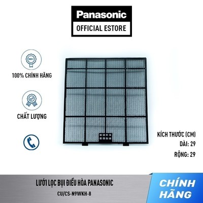 [SP Tách đơn] Lưới lọc Điều hòa Panasonic CS-N9/12WKH; CS-PU9/12/18XKH, mã ACXD00-02860, nhiều model