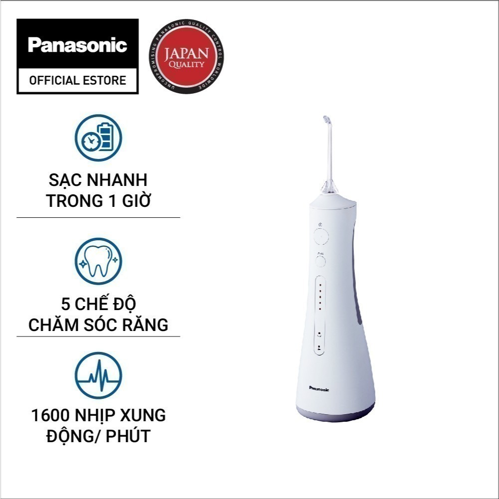[LIVESTREAM] Máy Tăm Nước Cầm Tay Panasonic Công Nghệ Siêu Âm EW1511 - Làm Sạch Răng Nướu
