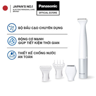   NHẬP ELPN500P GIẢM 15% TỐI ĐA 500K  Máy cạo tỉa lông bikini Panasonic ES-WV62BH202 - Cạo nhanh êm ái an toàn cho da 