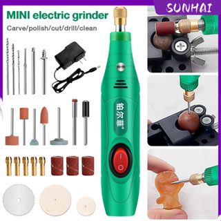 Máy khoan điện mini Linh kiện tử ABS Công cụ đa năng 12V 13W để mài cắt đánh bóng xương (ms 027)