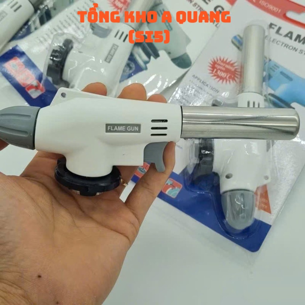 ĐẦU KHÒ NHẬP KHẨU NÚM ĐIỀU CHỈNH ĐA CHẾ ĐỘ - Đèn Khò Gas Điện Tử Sử Dụng Bình Ga Mini,Khò Ga Mini Flamegun Cầm Tay