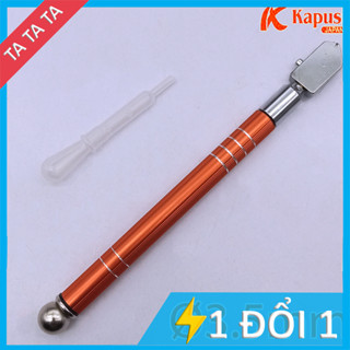 Dao cắt kính, gạch men cầm tay Ø3.5mm Kapusi K-8736 cán hợp kim nhôm