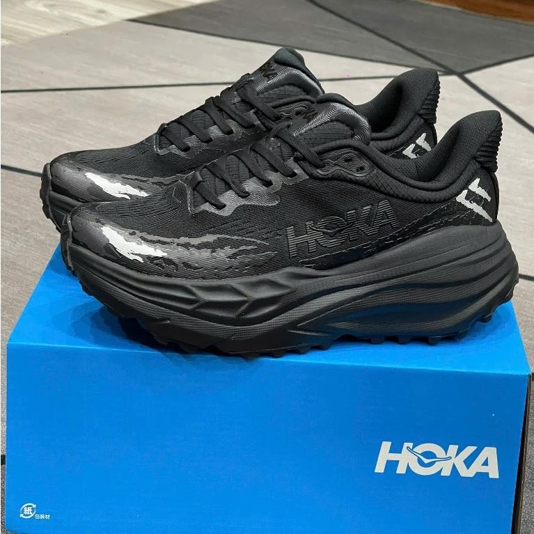 Giày HOKA STINSON 7 RUNNING SHOES Black/Black