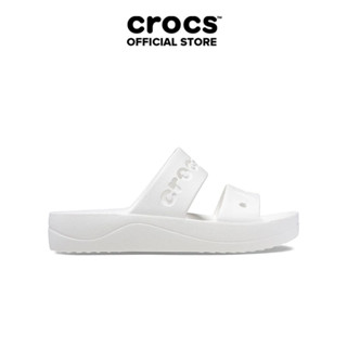 Dép Xăng Đan Nữ Crocs Baya Platform - White