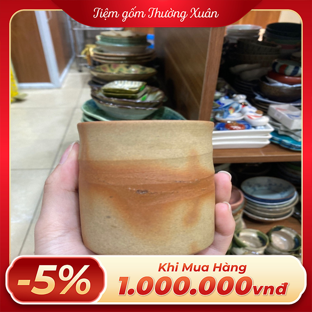 Chén Bizen Hidasuki Mẫu 8