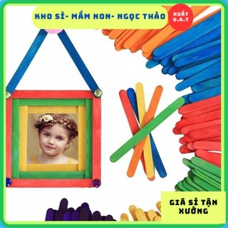 Que Kem Gỗ Que Làm Nhà Gỗ Đè Lưỡi Màu