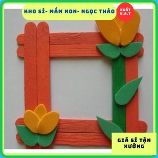 Que Kem Gỗ Que Làm Nhà Gỗ Đè Lưỡi Màu