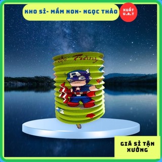 [GIÁ XƯỞNG] Đèn lồng trung thu xếp giấy hình tròn - Đèn Trang Trí Tết Trung Thu
