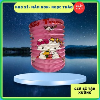 [GIÁ XƯỞNG] Đèn lồng trung thu xếp giấy hình tròn - Đèn Trang Trí Tết Trung Thu