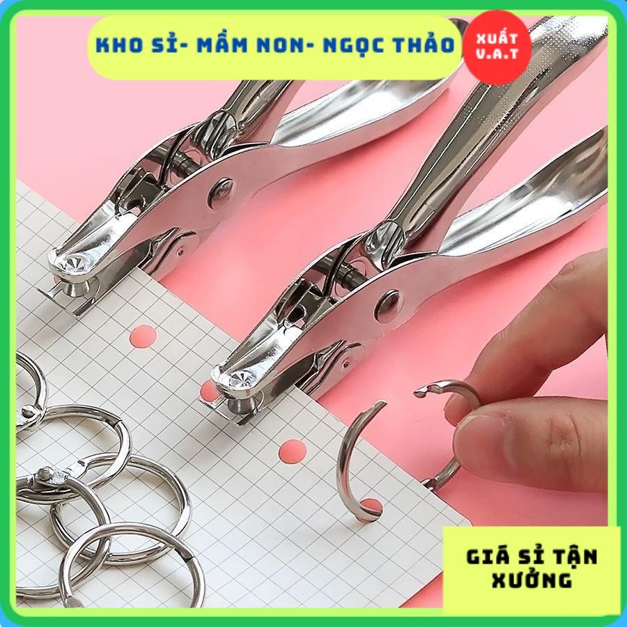 [Loại 1] Kiềm bấm Lỗ Giấy Làm Scrapbook , sổ còng sổ note (Kho Sỉ)
