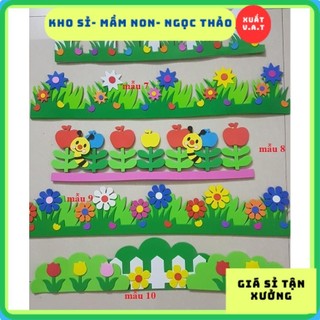 Hàng rào chân tường xốp 50cm