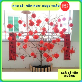 [HCM] Đèn lồng đỏ mini treo trang trí Lễ Tết, rằm Trung thu