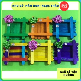 [Kho Sỉ] 50 que đè lưỡi màu 15*2cm