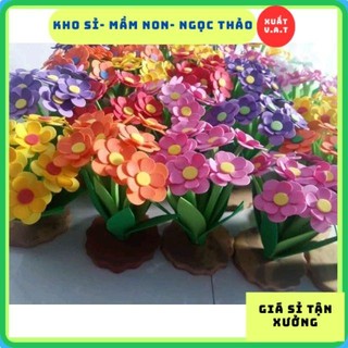 [Kho Sỉ] Hoa dập sẵn 100 bông 5cm, 7cm
