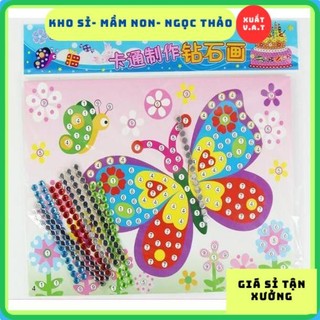 Tranh đính đá thủ công cho bé (A5)
