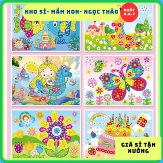 Tranh đính đá thủ công cho bé (A5)