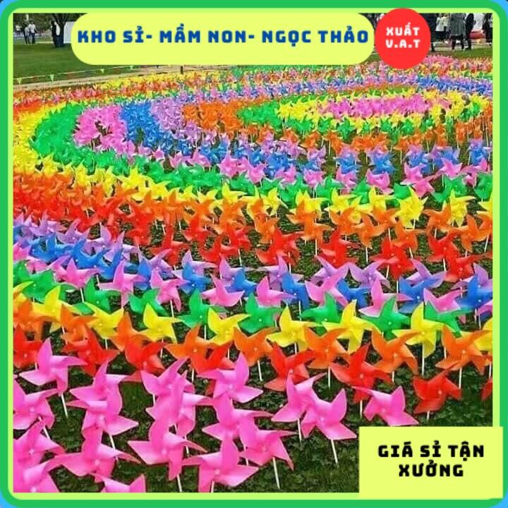 Combo 1000 chong chóng cây cầm 25 cm