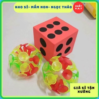 Bóng dính sticky ball, bóng ném dính bảng độ hít cực tốt giáo cụ dạy học tiếng anh cho giáo viên