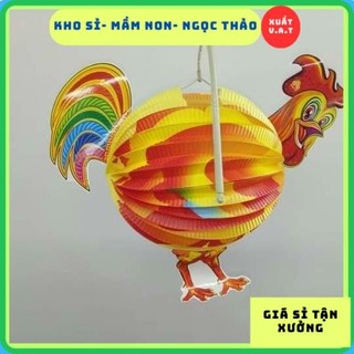 [XUẤT VAT] Lồng Đèn Trung Thu Xếp Giấy Hình Thú Cho BéLồng Đèn Truyền Thống Trang Trí Tết Trung Thu