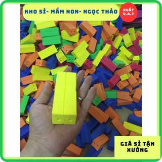 Gạch mút xốp - đồ dùng cho mầm non