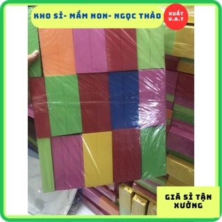 Gạch mút xốp - đồ dùng cho mầm non