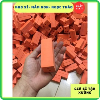 Gạch mút xốp - đồ dùng cho mầm non