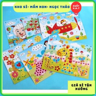 Đồ chơi tranh đính đá cho bé