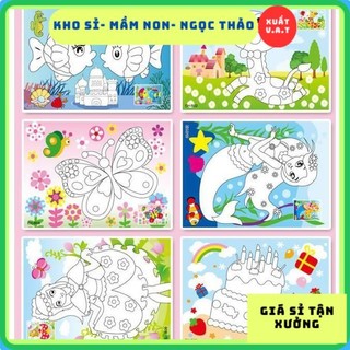 Đồ chơi tranh đính đá cho bé