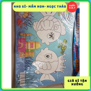 Đồ chơi tranh đính đá cho bé