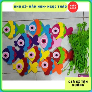 Combo 10 dây rèm cửa trang trí - cỏ may mắn