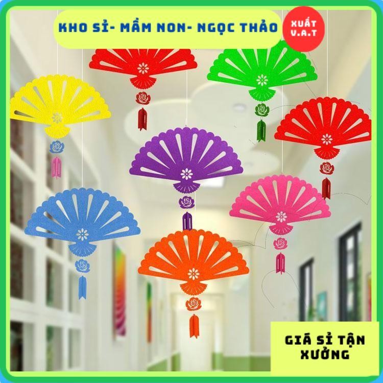 [Kho Sỉ] Quạt nỉ trang trí