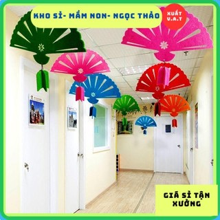 [Kho Sỉ] Quạt nỉ trang trí