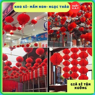 [Kho Sỉ] 10 Lồng đèn đỏ chữ Phúc