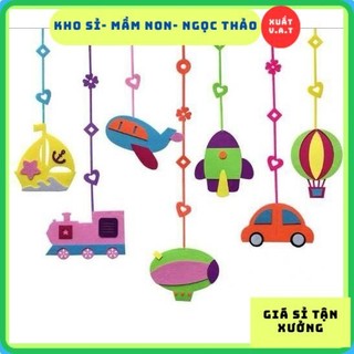 Rèm nỉ Noel trang trí 3D