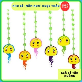 Rèm nỉ Noel trang trí 3D