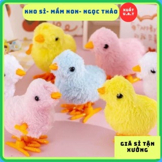 [Chọn Màu] Gà dây cót, con gà vặn dây cót đồ chơi cho bé