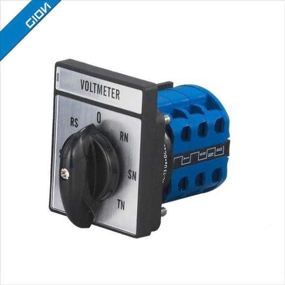 (CNC) Chuyển mạch volt LW28 -20 A ,7 vị trí R,S,T,RS,ST,TR  kích thước 48x60 hàng chất lượng