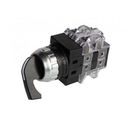 (Hanyoung)Công tắc chuyển mạch 2 vị trí 6A/250VAC/1NO+1NC phi 25 CRSL-252A1