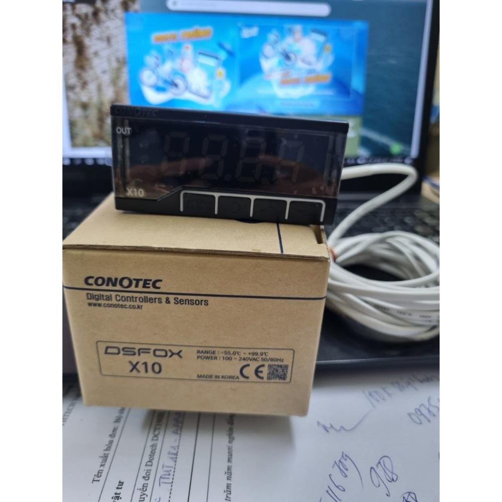 (FOX) Bộ điều khiển nhiệt độ DSFOX-X10 (Sản phẩm mới thay thế cho )FOX-1004