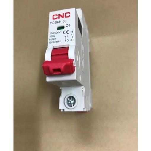 MCB 1 pha, 6A,10A,16A,20A,25A,32A,40A,50A,63A loại YCB7-63N