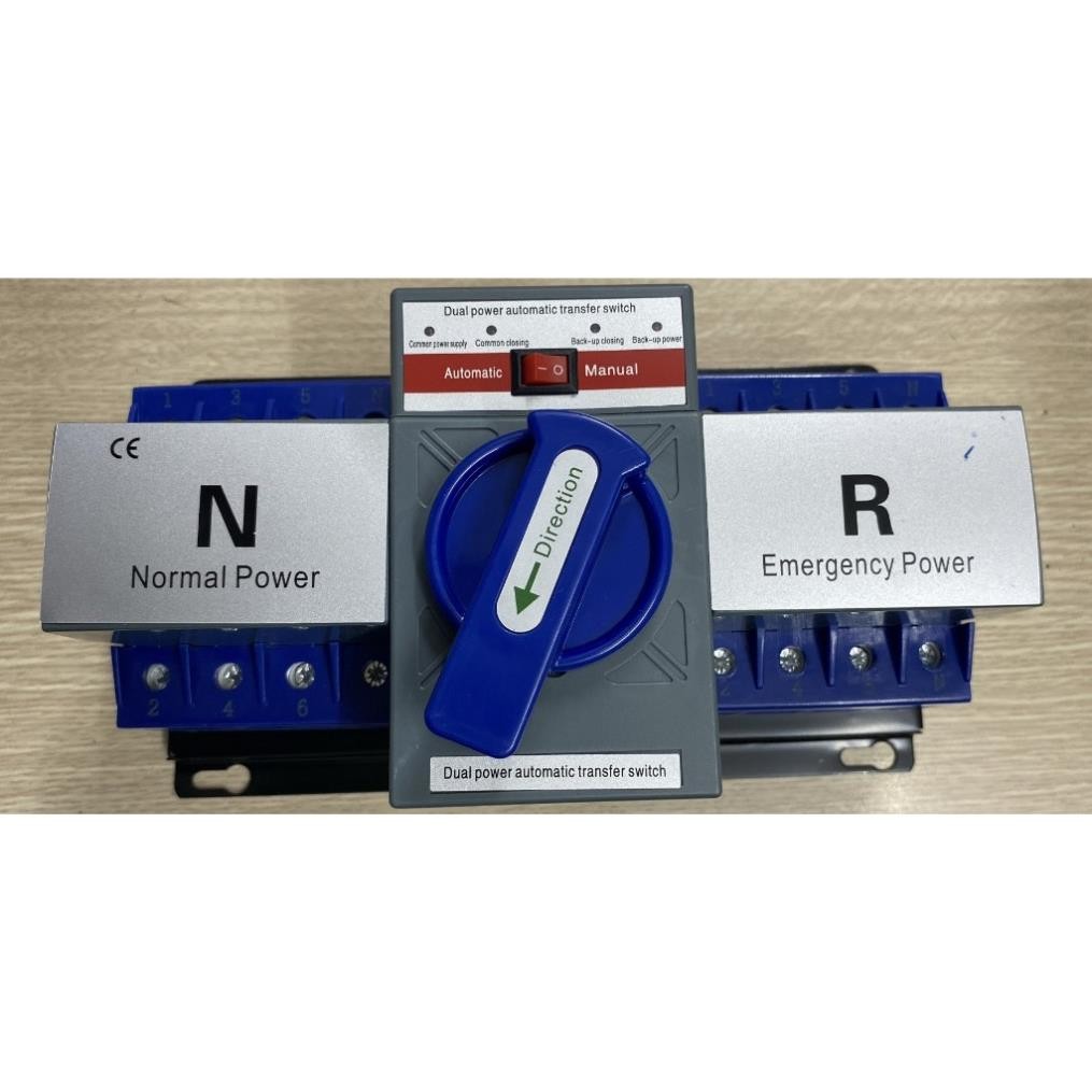 (CNC) Bộ chuyển nguồn tự động ATS 2P 63A , ATS 4P 63A, mã hàng YCQ3B-63