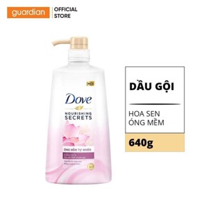 Dầu Gội Óng Mềm Tự Nhiên Dove Nourishing Secrets Hương Hoa Sen 640Gr