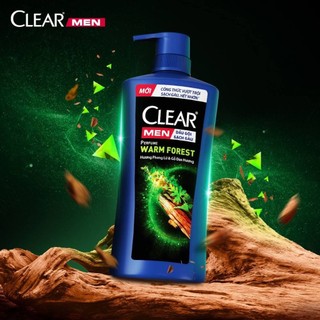 Dầu Gội Clear Men Perfume Warm Forest 600G