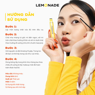 Tẩy Trang Mi Lemonade Soaring Mascara Remover 6Ml