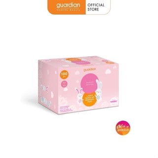 Bông Tẩy Trang Dạng Miếng Lớn Guardian 100 Miếng