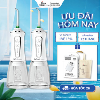 Máy tăm nước cầm tay H2ofloss HF-P11, chống nước x2 lần, công nghệ Nhật bản xịt sạch sâu - Bảo hành 2 năm