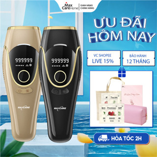 Máy Triệt Lông Cầm Tay Cá Nhân TRẺ HÓA DA Tại Nhà triệt lạnh IPL Maxcare M2 Cao Cấp Êm Dịu Như ở Spa