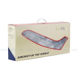 Mô hình máy bay lắp ráp có đèn led Lufthansa 47cm Everfly