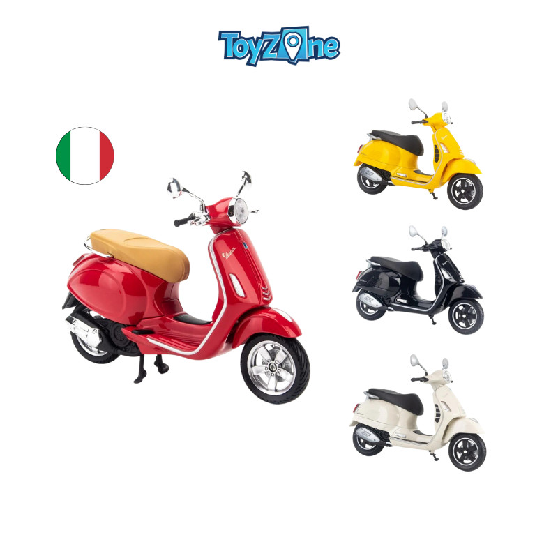 Mô hình xe máy Vespa 946, Primavera, GTS300 1:12